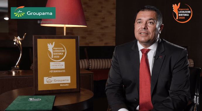A Magyarország Legszebb Birtoka-díj főtámogatója 2020-ban is a Groupama Biztosító Zrt. volt