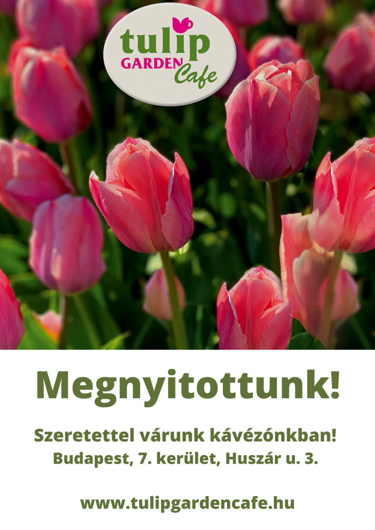 Megnyitott a TulipGarden Cafe